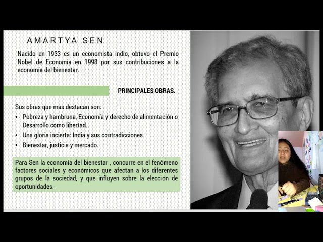 El pensamiento de Amartya Sen y la economía del bienestar
