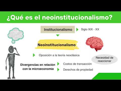 El enfoque neoinstitucionalista en la teoría económica moderna