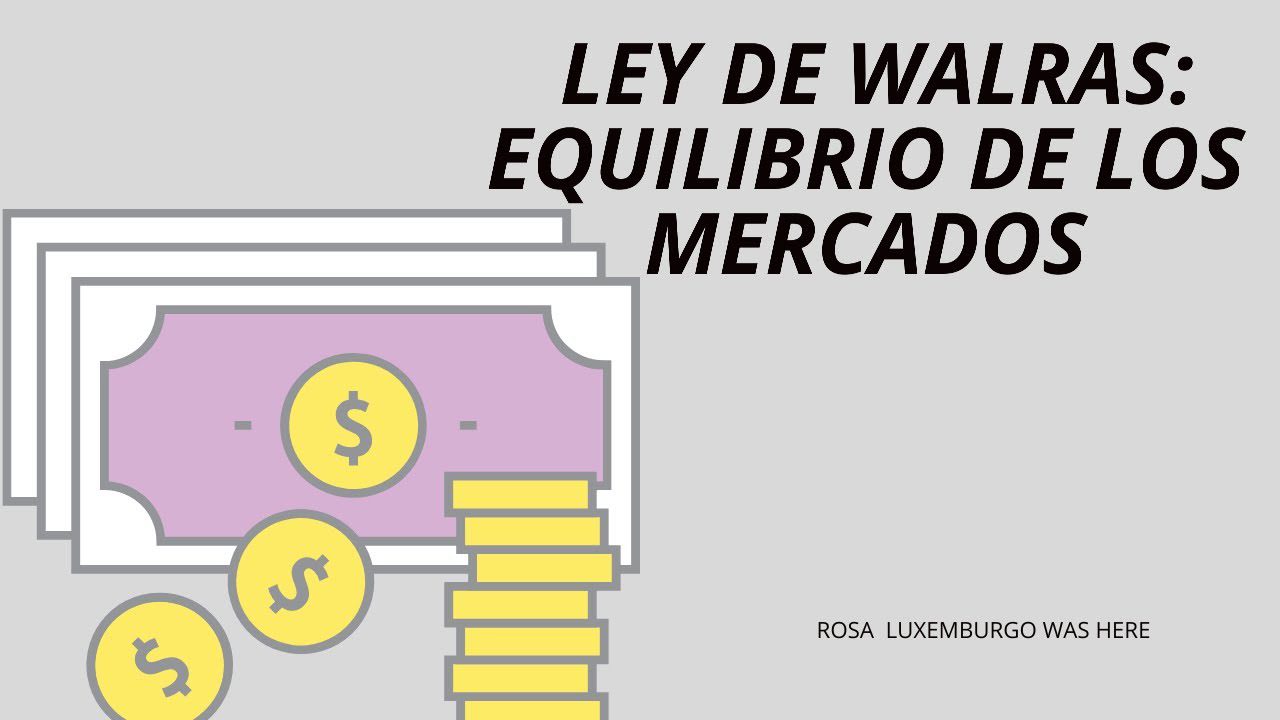 Leon Walras y la teoría del equilibrio general en los mercados