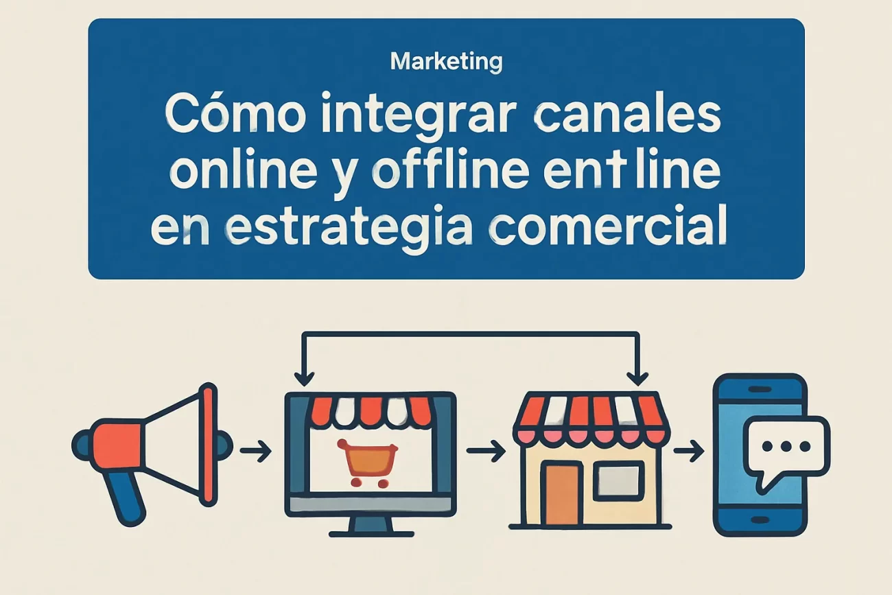 cómo integrar con marketing Cómo integrar canales online y offline en la estrategia comercial