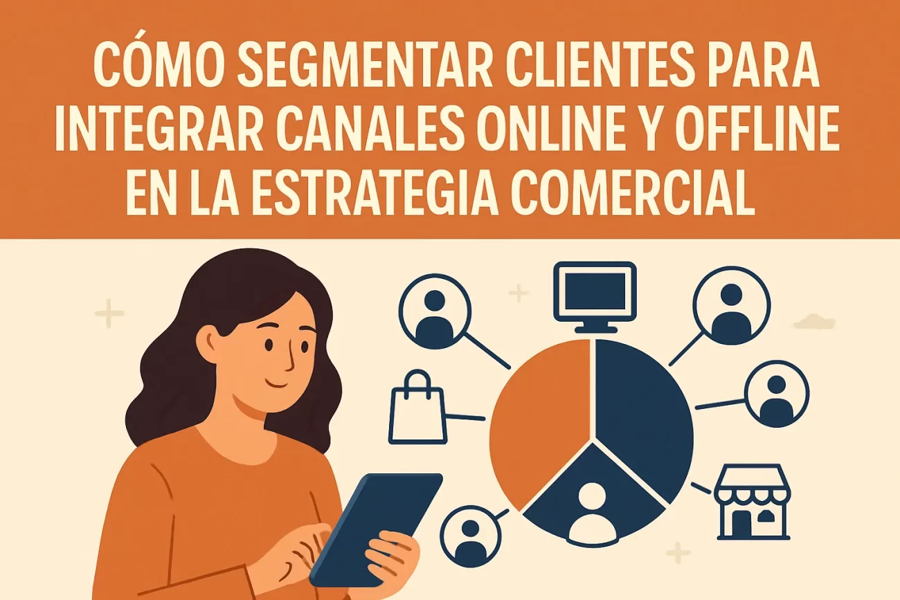 cómo segmentar clientes para Cómo integrar canales online y offline en la estrategia comercial