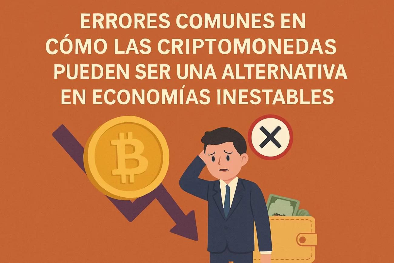 errores comunes en Cómo las criptomonedas pueden ser una alternativa en economías inestables
