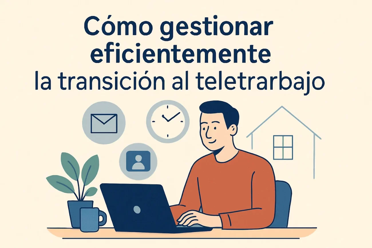 Como-gestionar-eficientemente-la-transicion-al-teletrabajo | Realidad Económica Cómo gestionar eficientemente la transición al teletrabajo