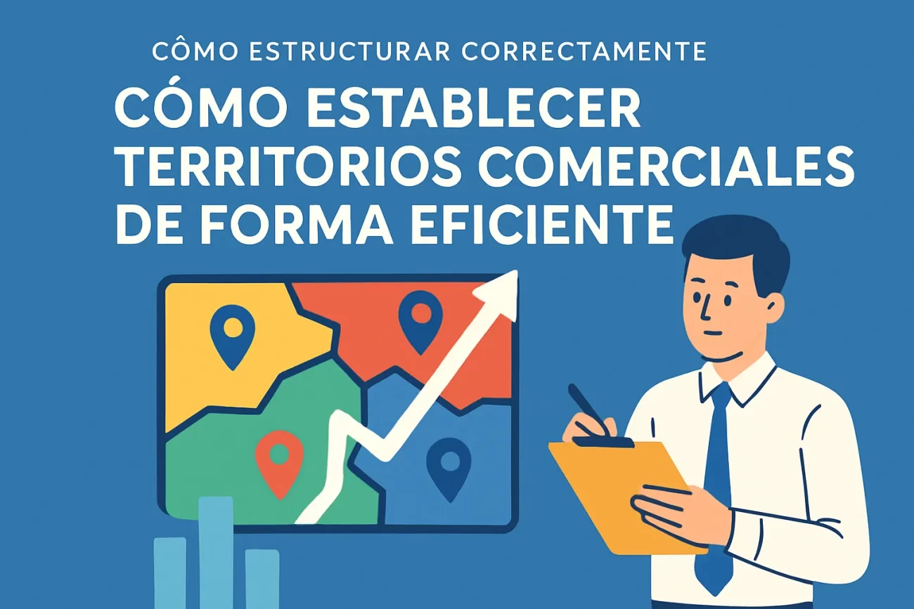 cómo estructurar correctamente Cómo establecer territorios comerciales de forma eficiente