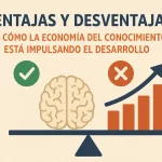 Ventajas y desventajas de cómo la economía del conocimiento está impulsando el desarrollo