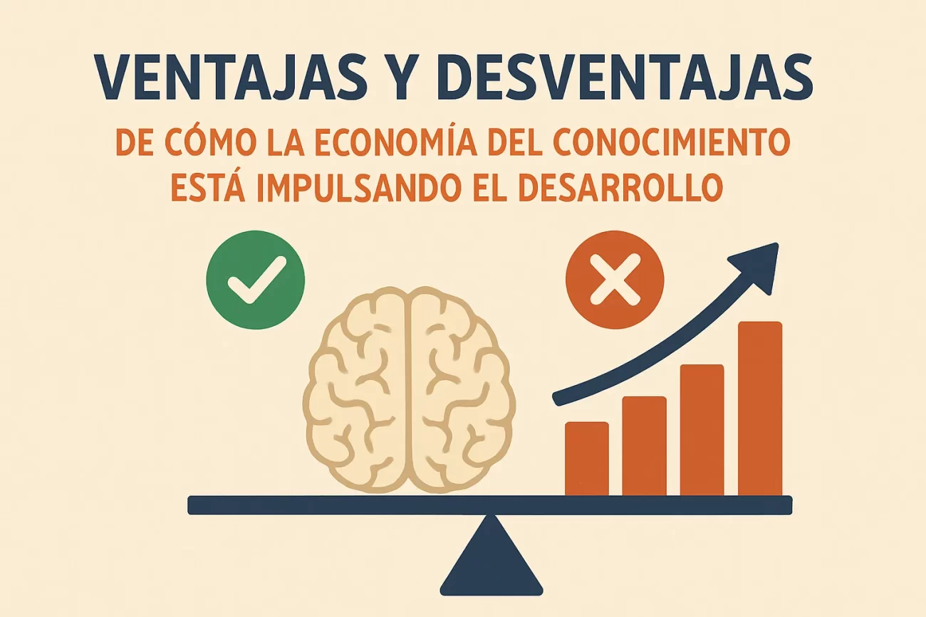 ventajas y desventajas de Cómo la economía del conocimiento está impulsando el desarrollo