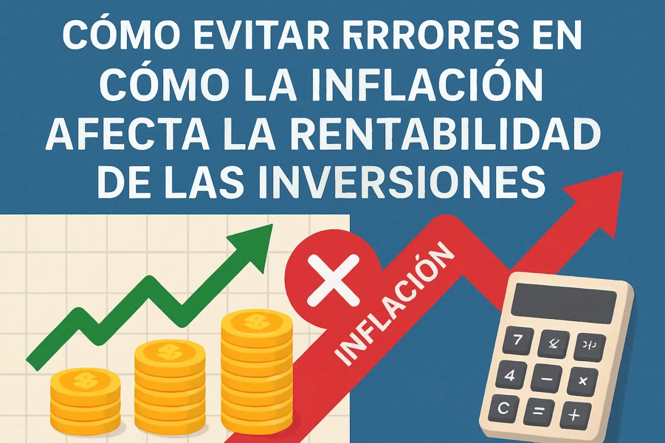 cómo evitar errores en Cómo la inflación afecta la rentabilidad de las inversiones