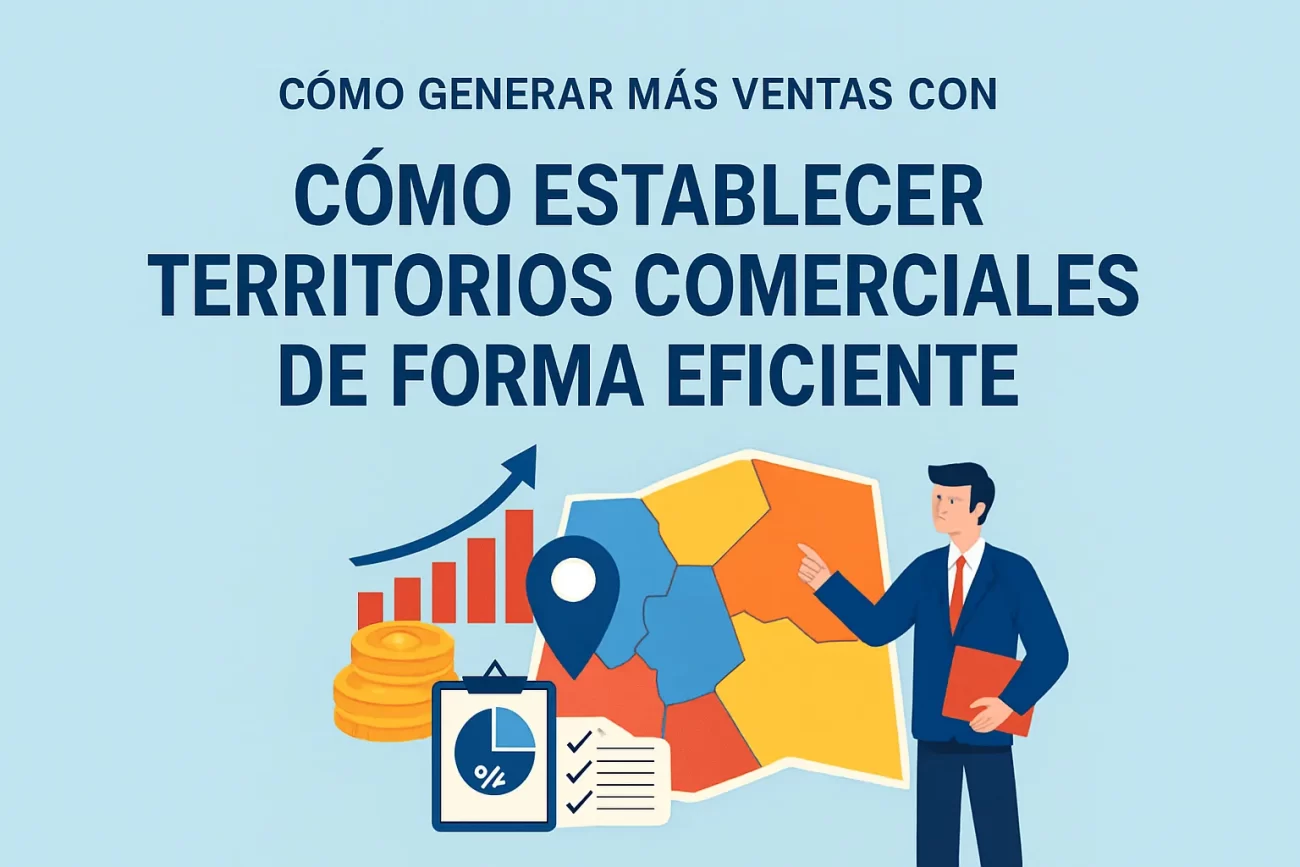 cómo generar más ventas con Cómo establecer territorios comerciales de forma eficiente