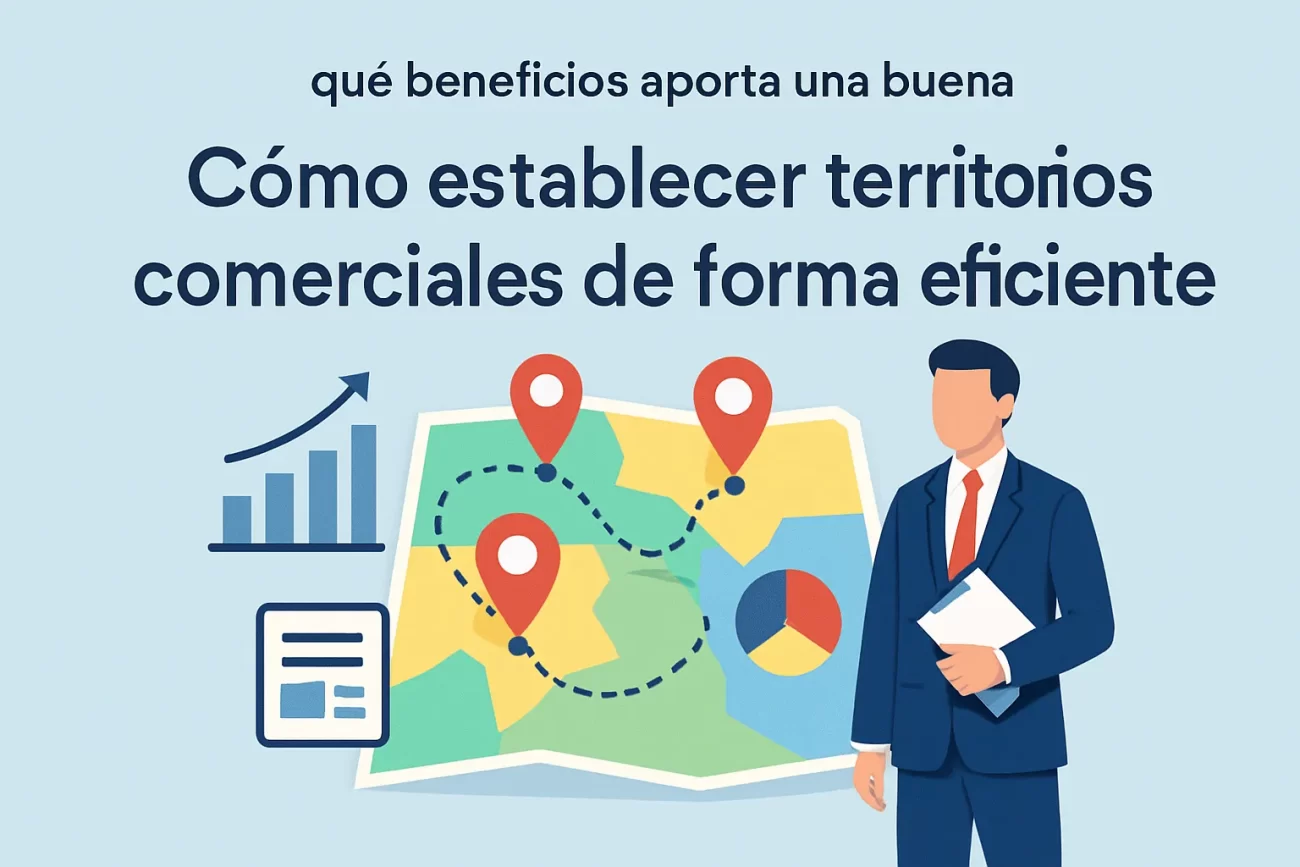qué beneficios aporta una buena Cómo establecer territorios comerciales de forma eficiente