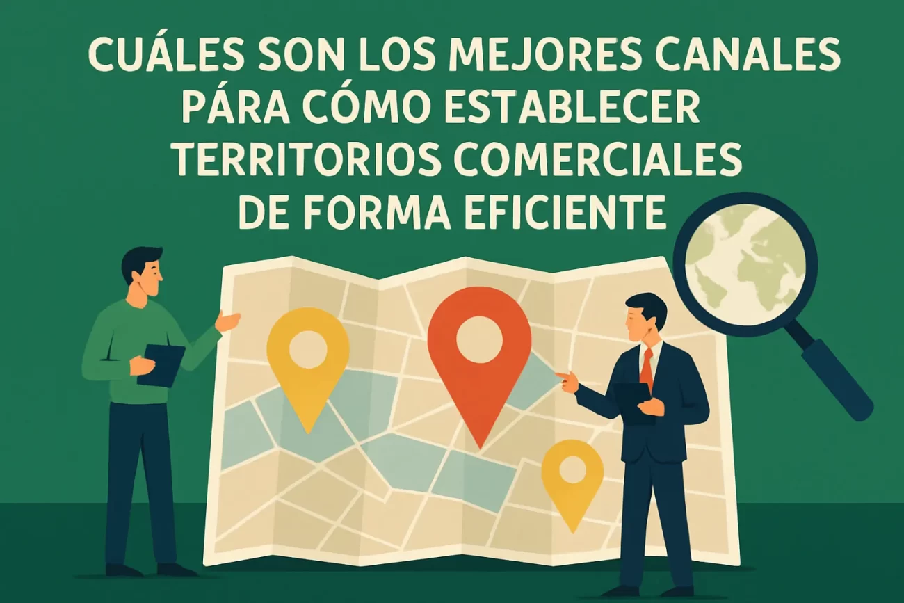 cuáles son los mejores canales para Cómo establecer territorios comerciales de forma eficiente