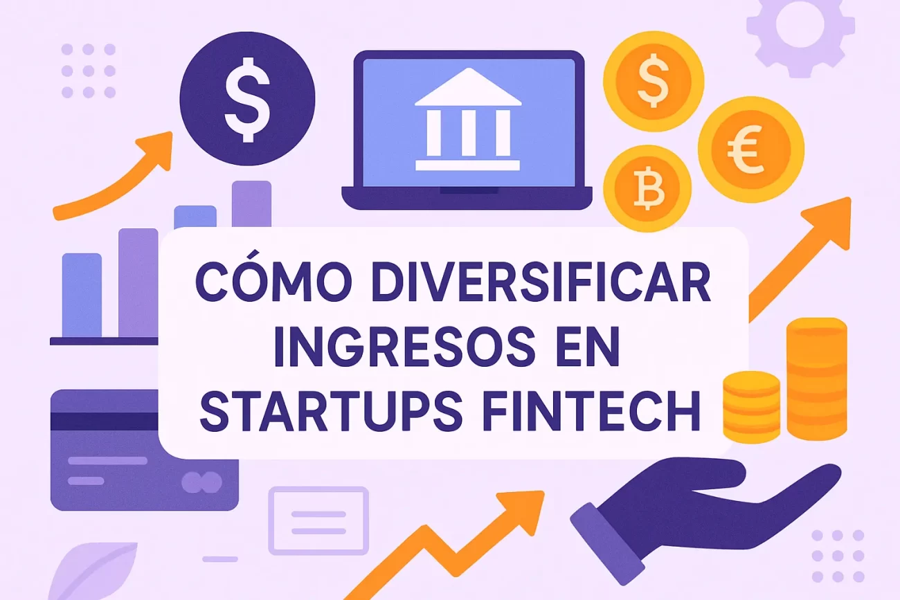 cómo diversificar ingresos en Startups fintech