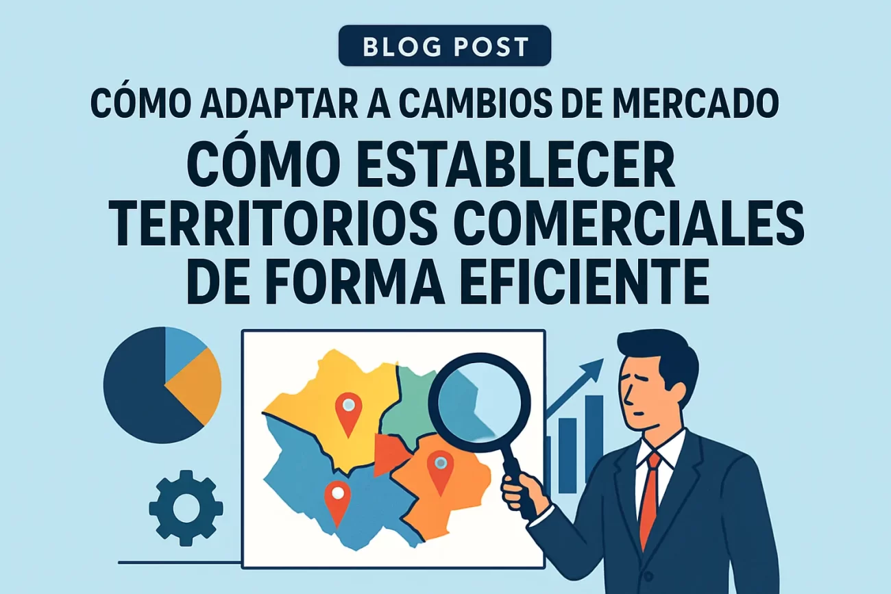 cómo adaptar a cambios de mercado Cómo establecer territorios comerciales de forma eficiente