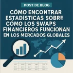 Cómo encontrar estadísticas clave sobre cómo funcionan los swaps financieros en los mercados globales