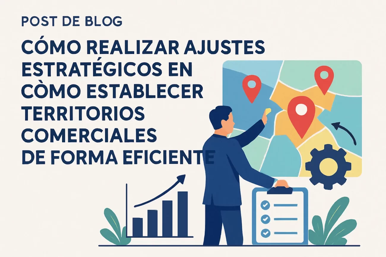 cómo realizar ajustes estratégicos en Cómo establecer territorios comerciales de forma eficiente