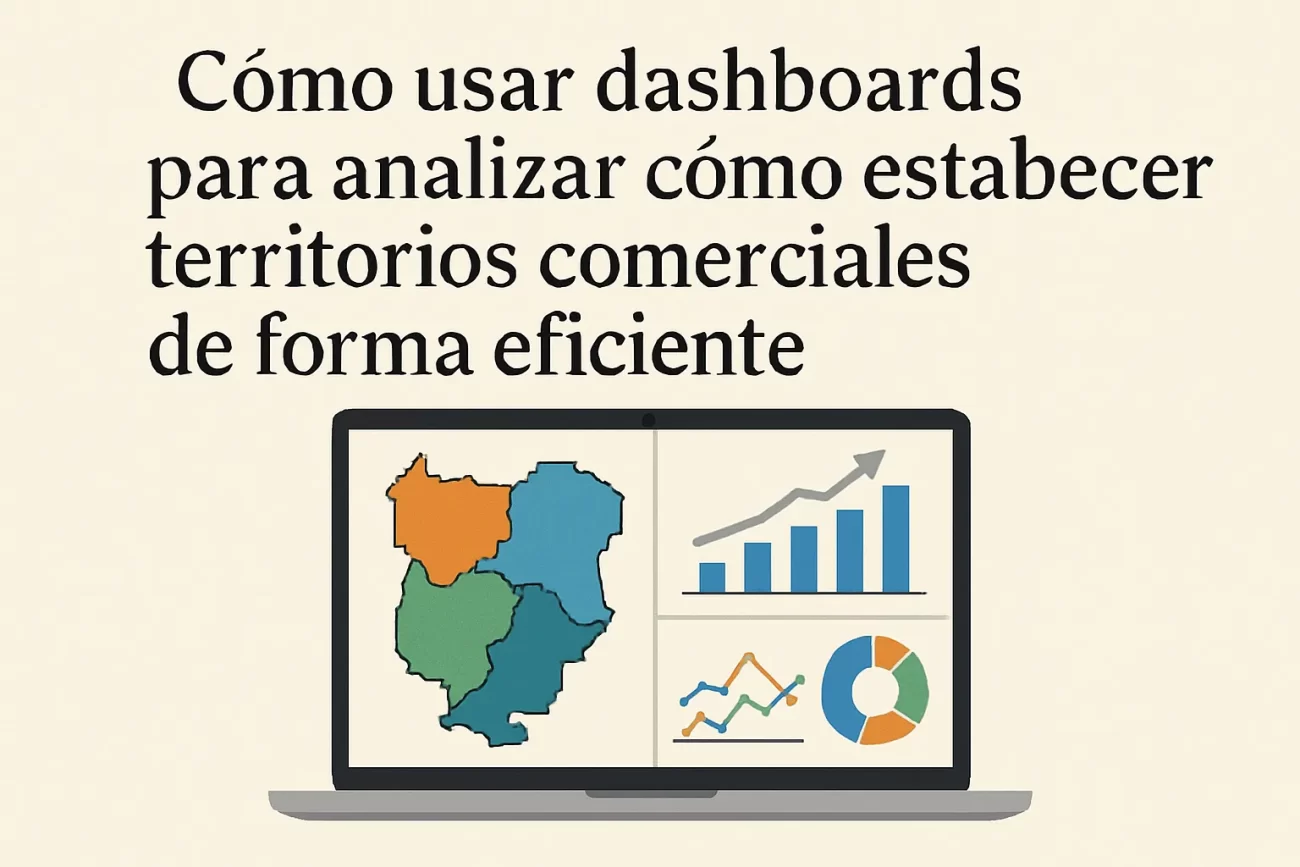 cómo usar dashboards para analizar Cómo establecer territorios comerciales de forma eficiente
