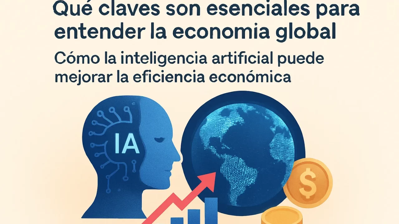 Qué claves son esenciales para entender la economía global y cómo la inteligencia artificial puede mejorar la eficiencia económica