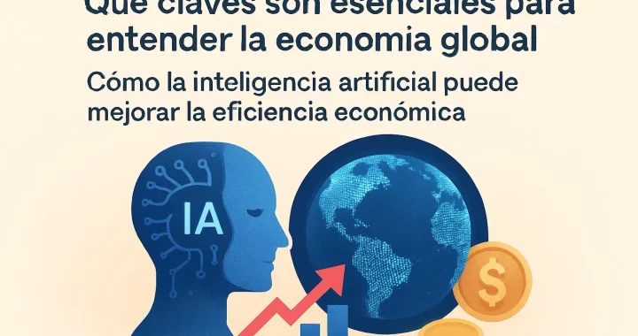 Qué claves son esenciales para entender la economía global y cómo la inteligencia artificial puede mejorar la eficiencia económica