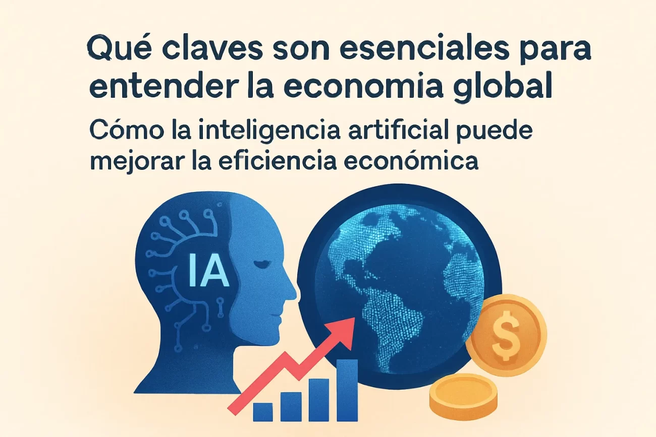 qué claves son esenciales para entender la economía global Cómo la inteligencia artificial puede mejorar la eficiencia económica