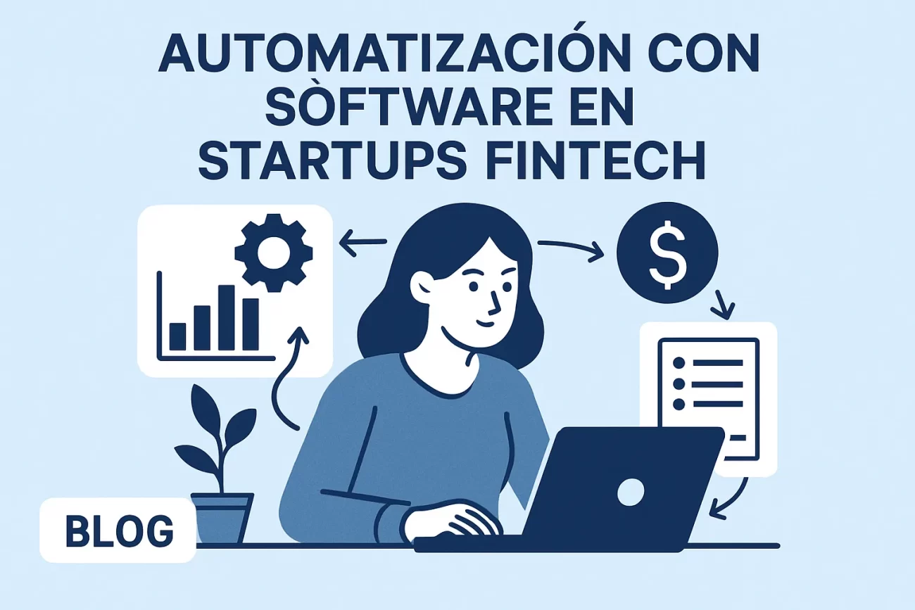 automatización con software en Startups fintech