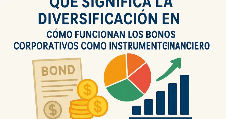 Qué significa la diversificación en cómo funcionan los bonos corporativos como instrumento financiero