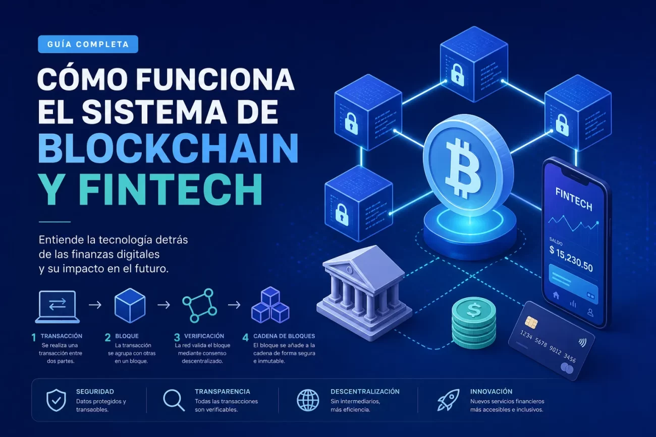 como-funciona-el-sistema-de-Blockchain-y-fintech | Realidad Económica cómo funciona el sistema de Blockchain y fintech