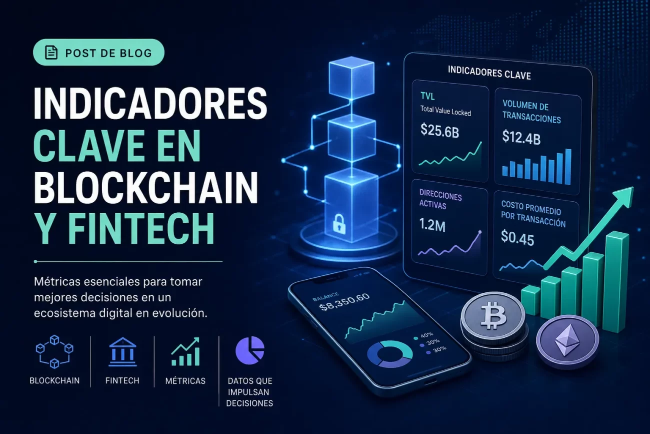 indicadores-clave-en-Blockchain-y-fintech | Realidad Económica indicadores clave en Blockchain y fintech
