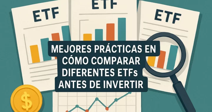 Mejores prácticas para comparar diferentes ETFs antes de invertir: guía completa