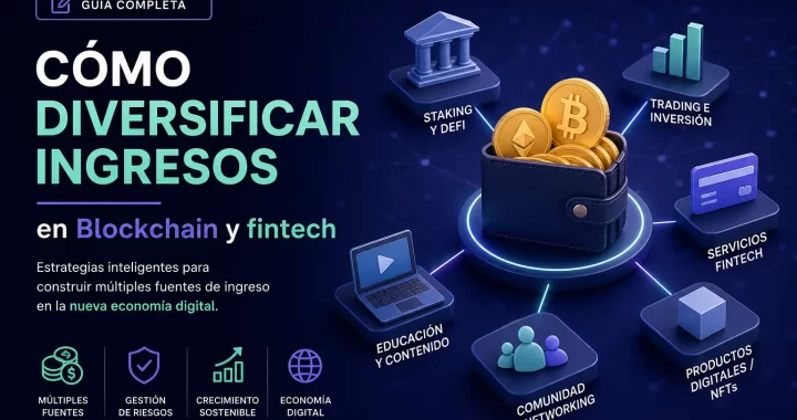 Cómo diversificar ingresos en Blockchain y fintech: 12 estrategias probadas para aumentar tus ganancias