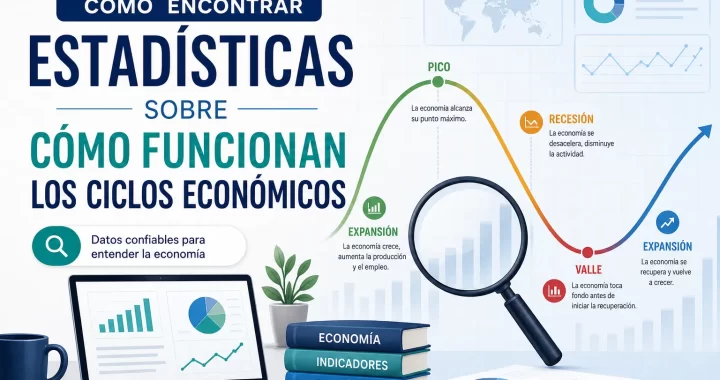 Cómo encontrar estadísticas sobre cómo funcionan los ciclos económicos: guía práctica y fuentes fiables