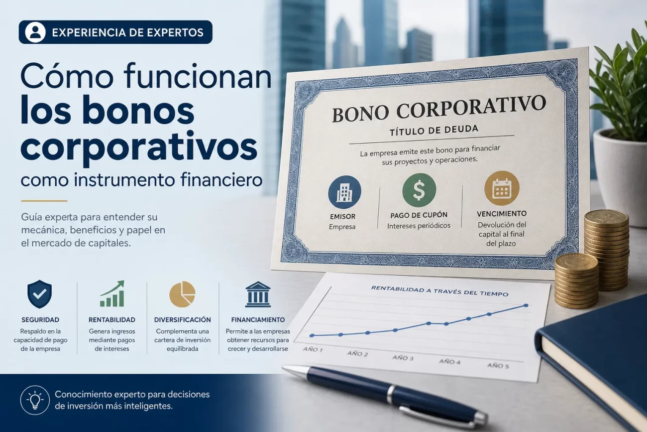experiencia-de-expertos-en-Como-funcionan-los-bonos-corporativos-como-instrumento-financiero | Realidad Económica experiencia de expertos en Cómo funcionan los bonos corporativos como instrumento financiero