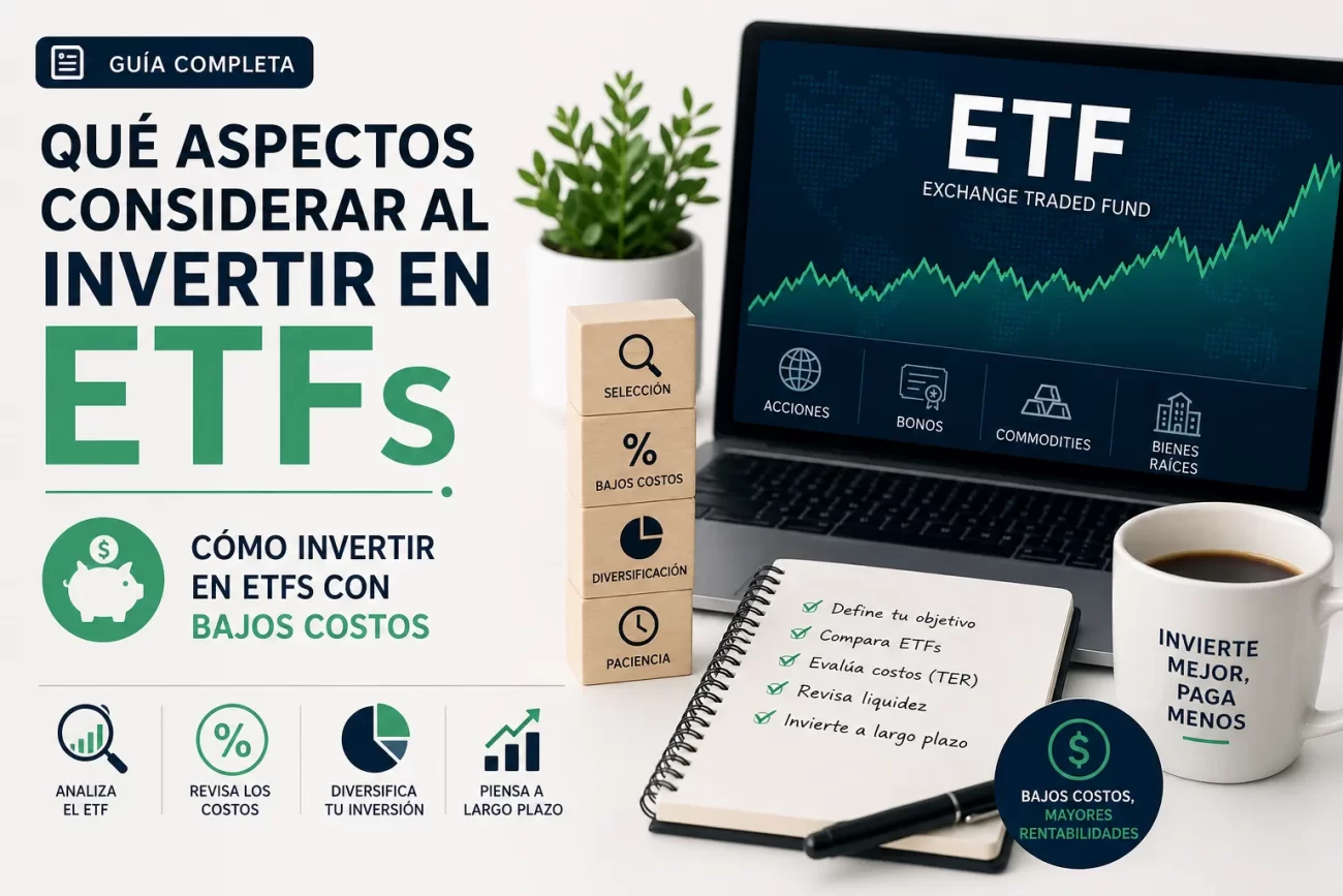 que-aspectos-considerar-al-invertir-en-ETFs-Como-invertir-en-ETFs-con-bajos-costos | Realidad Económica qué aspectos considerar al invertir en ETFs Cómo invertir en ETFs con bajos costos