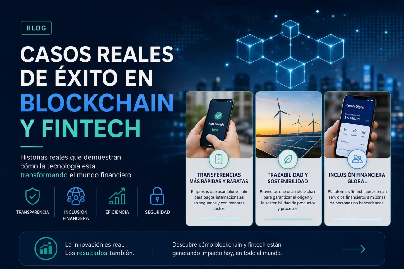 casos-reales-de-exito-en-Blockchain-y-fintech | Realidad Económica casos reales de éxito en Blockchain y fintech