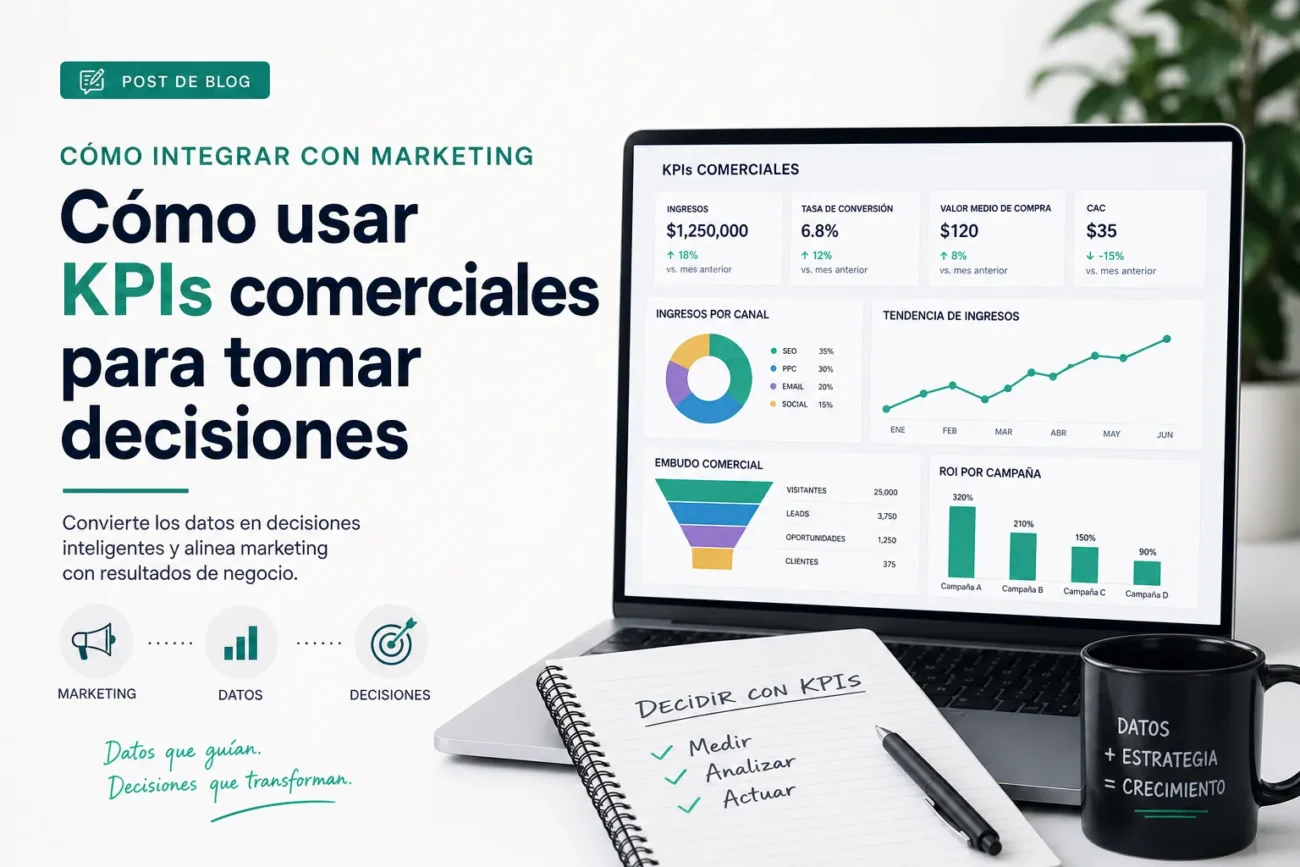 como-integrar-con-marketing-Como-usar-KPIs-comerciales-para-tomar-decisiones | Realidad Económica cómo integrar con marketing Cómo usar KPIs comerciales para tomar decisiones