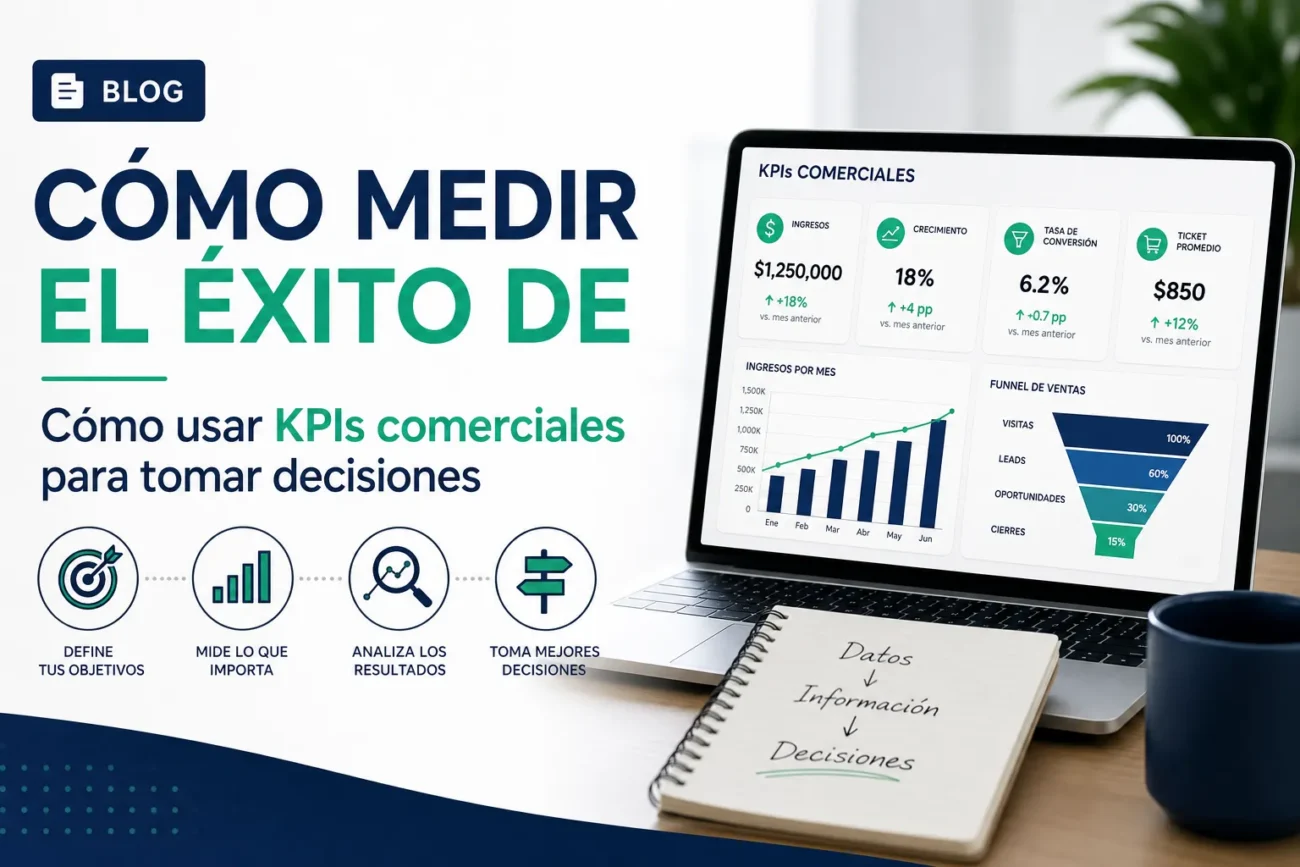 como-medir-el-exito-de-Como-usar-KPIs-comerciales-para-tomar-decisiones | Realidad Económica cómo medir el éxito de Cómo usar KPIs comerciales para tomar decisiones