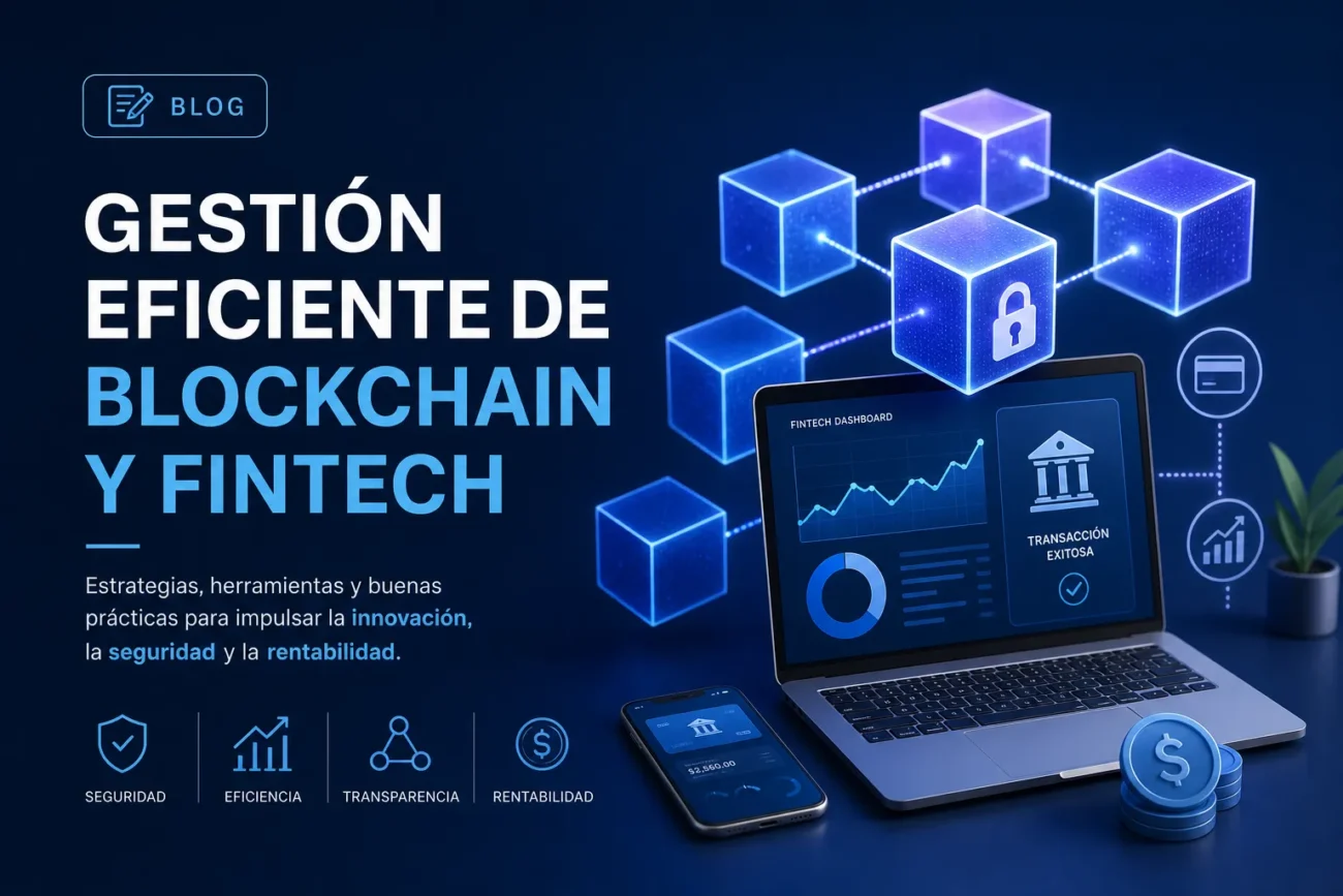 gestion-eficiente-de-Blockchain-y-fintech | Realidad Económica gestión eficiente de Blockchain y fintech