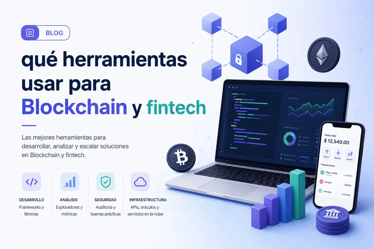 que-herramientas-usar-para-Blockchain-y-fintech | Realidad Económica qué herramientas usar para Blockchain y fintech