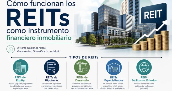 Tipos de instrumentos en Cómo funcionan los REITs como instrumento financiero inmobiliario: guía y ejemplos