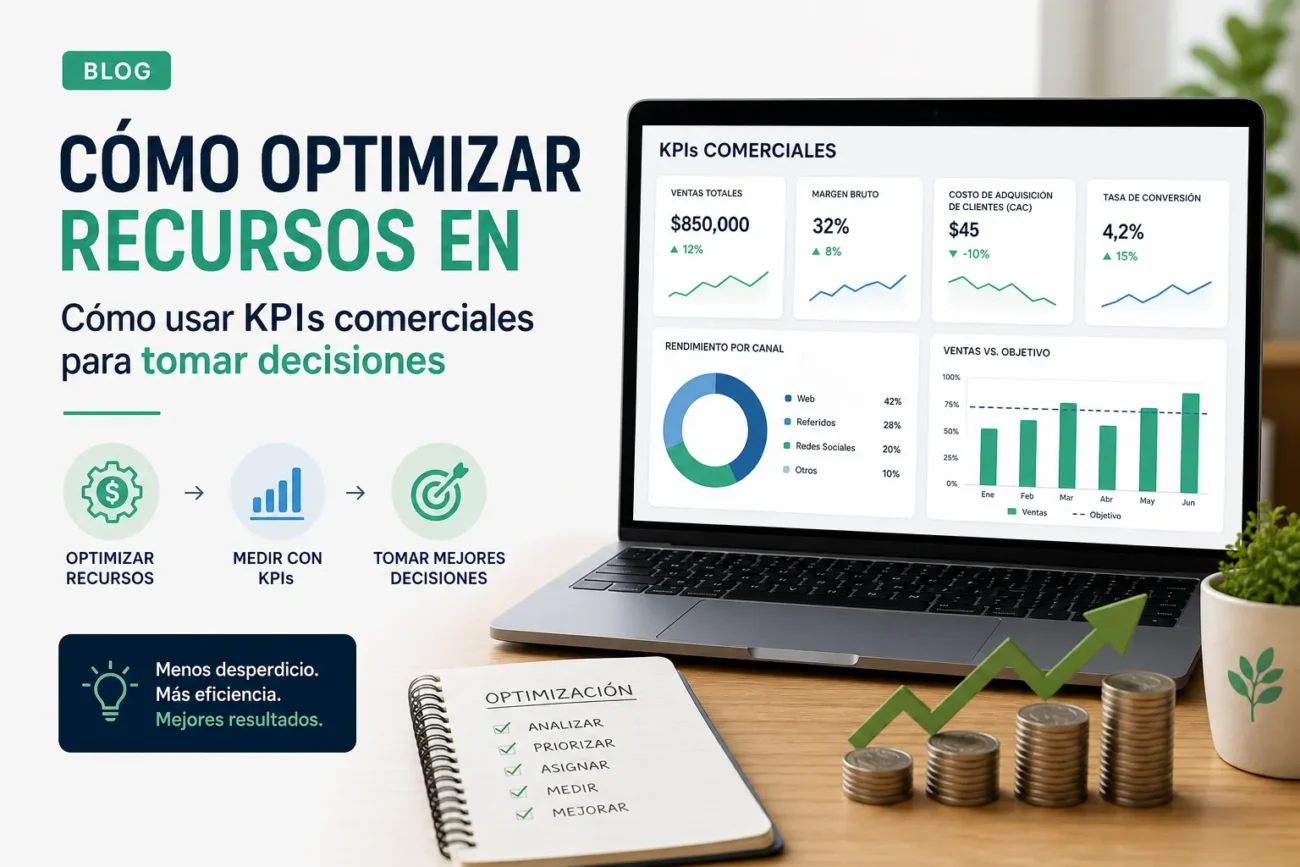 como-optimizar-recursos-en-Como-usar-KPIs-comerciales-para-tomar-decisiones | Realidad Económica cómo optimizar recursos en Cómo usar KPIs comerciales para tomar decisiones